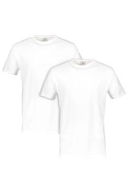 Doppelpack T-Shirt Rundhalsausschnitt Weiß XXl von LERROS