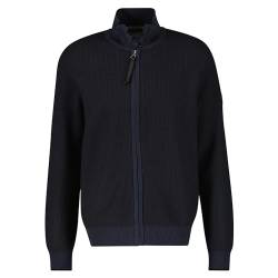 LERROS - Herren Strickjacke in Strukturoptik (23O5542), Größe:XXL, Farbe:Navy (485) von LERROS