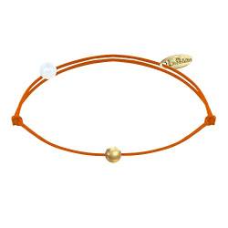 LES POULETTES BIJOUX - Armband Link Kleine Vergoldet Perle - Classics - Orange von LES POULETTES BIJOUX