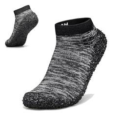 Willfeet Sockenschuhe, minimalistische Barfuß-Socken, leichte Wasserschuhe, vielseitig einsetzbar und ultra-tragbar, grau, 45 von LETSTONY