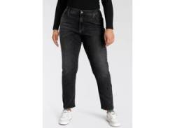 Skinny-fit-Jeans LEVI'S PLUS "311 PL SHAPING SKINNY" Gr. 18 (48), Länge 32, schwarz (black worn in) Damen Jeans Röhrenjeans von LEVI'S® PLUS
