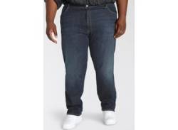 Tapered-fit-Jeans LEVI'S PLUS "502 TAPER B&T" Gr. 50, Länge 34, blau (biologia) Herren Jeans Tapered-Jeans für einen lässigen Look von LEVI'S® PLUS