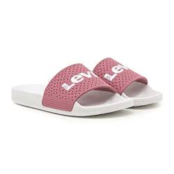 LEVIS FOOTWEAR AND ACCESSORIES Damen June Perf S Sandals, Dark Pink, 37 EU von LEVIS FOOTWEAR AND ACCESSORIES