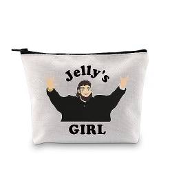 Jellly inspirierte Country-Musik-Make-up-Tasche, Country-Musikliebhaber, Geschenk, Country-Western-Geschenke, Rock-Sänger-Fan, Reißverschlusstasche, Jellly Mädchen Ku, modisch von LEVLO