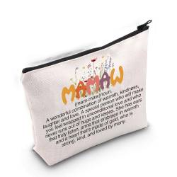 Mamaw Make-up-Tasche, Mamaw-Themen-Geschenke, Großmutter-Geschenk, Muttertagsgeschenk, Oma mit Reißverschluss, Mamaw-Reisetasche, Oma Geburtstagstasche, Mamaw 3uk, modisch von LEVLO