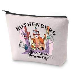 Rothenburg Kosmetiktasche Deutschland Reisegeschenke Rothenburg Bayern Deutschland Schminktasche Deutscher Liebhaber Geschenk, Rothenburg von LEVLO