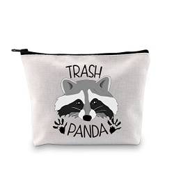 Trash Panda Make-up-Tasche, Waschbär-Geschenk für Waschbär-Liebhaber, Wildtierrettung, Geschenk, Waschbär-Thema, Reißverschlusstasche, Müll Panda Ku, modisch von LEVLO