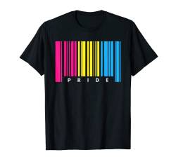 Barcode Pansexual Pride LGBTQ Pans LGBT Awareness Month T-Shirt von LGBT Rainbow Co