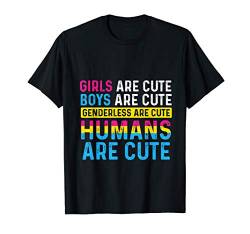 Lustiges LGBTQ Geschenk Pansexuell T-Shirt von LGBT Regenbogen Pansexuell