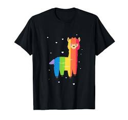 LGBT Homosexuell Lesbisch Regenbogen Lama T-Shirt T-Shirt von LGBT T-Shirt