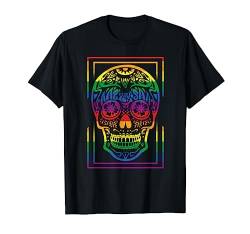 Totenkopf LGBT Shirt | Pride LGBT T-Shirt Gay Lesben Shirt T-Shirt von LGBT T-Shirt