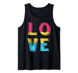 Queer Pan Pride Liebe LGBTQ Geschenk Pansexuell Tank Top von LGBTQ Pansexuell Shirts