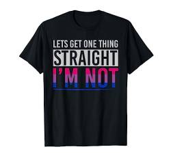 Bi Pride LGBTQ Queer Genderfluid Geschenk Lustiges Bisexuell T-Shirt von LGBTQ Queer CSD Bisexualität