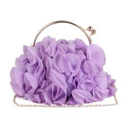 LHHMZ Clutch Bag mit Blumenmuster für Frauen Elegance Flower Abendtasche Hochzeitstasche Party Prom Handtaschen von LHHMZ