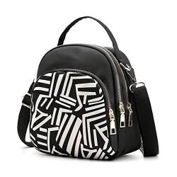 LHHMZ Frauen Mädchen kleine ethnische Crossbody Umhängetaschen Elefant Blätter Blumen Wandelbare Taschen Tägliche Reisetaschen von LHHMZ