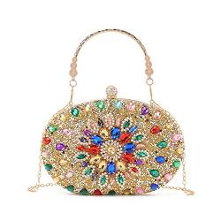LHHMZ Strass Abend Handtasche für Frauen Funkelnder Diamant Einkaufstasche für Hochzeitsfeier von LHHMZ