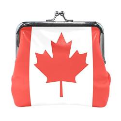 LIANCHENYI Mini-Geldbörse mit Flagge von Kanada für Damen und Mädchen, multi, Einheitsgröße von LIANCHENYI