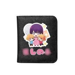 LIANGSHAN Unisex Anime Kartenetui, Hoshino Ai Print PU Leder Kartenetui, Anime Cartoon Teenager Cion Geldbörse, B, Einheitsgröße von LIANGSHAN