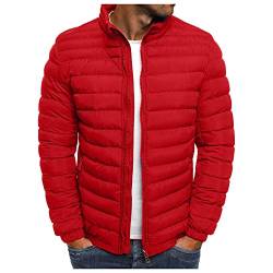 Herren Leicht Steppjacke Warm Übergangsjacke Daunenjacke Herren Leicht Ohne Kapuze Übergangs Jacke Wattiert Military Jacke Warm Übergrößen Jacke Camping Outdoor Outdoor Daunenjacken Für Herren von LIANGTUOHAI