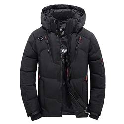 LIANGTUOHAI Daunenjacke Herren Leicht, Warm Wintermantel Winddicht Jacket Sale Zipper Daunenjacken Basic Winterjacke Herren Übergangsjacke, Laufen Softshell Parkajacke Jacke Für Wandern Camping von LIANGTUOHAI