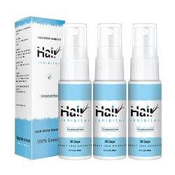 LICHENGTAI 3 Stück Hair Growth Inhibitor Spray, Semi-permanent Hair Removal Spray, Benutzt für Wachs Haarentfernung nach, verlangsamt das Haarwachstum, Natural Hair Inhibitor für Männer und Damen von LICHENGTAI
