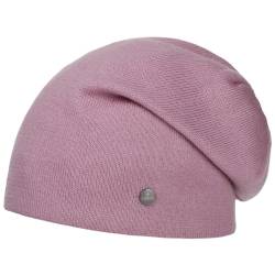 LIERYS Fine Merino Long Beanie Herren/Damen/Kinder (Länge: 30 cm) - Made in Germany - Strickmütze aus Merinowolle - Wintermütze in One Size (54-61 cm) - Herrenmütze Herbst/Winter rosa One Size von LIERYS