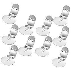 LIFKOME 10st Schuhclips Für Pumpe Diy Schuhe Dekoration Schuhclips Für Flache Schuhe Schuhschnallen Für Flache Schuhe Schuhzubehör Rostfreier Stahl Damen Metall Japanisch Und Koreanisch von LIFKOME