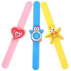LIFKOME 3St Zeichentrickuhr für Kinder Spielzeug Geschenktüten Armbänder Digitaluhr schöne Uhr Armbanduhr Prinzessin Anschauen auf die Uhr Gurt Student Geschenktasche Kieselgel von LIFKOME