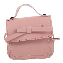 LIFKOME 4 Stück Umhängetasche Für Kinder Kleinkind Geldbörse Minitasche Für Mädchen Tragetaschen Crossbody Mini-umhängetasche Für Kleinkinder Niedlich Sache Rosa Baby Weihnachten Pu-Leder von LIFKOME