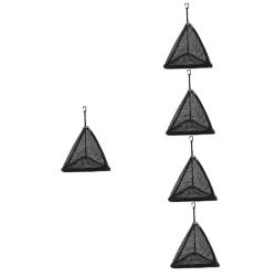 LIFKOME 5St Dreieckige Netztasche zum Aufhängen tragbare Mesh-Aufbewahrungstasche Unterwäsche Hängekorb Aufbewahrungsbeutel zimmerpflanzen Lampenhaltenetz PVC-Haltenetz BH von LIFKOME