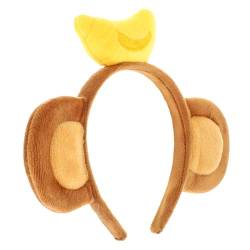 LIFKOME Affenohr Stirnband Für Cosplay Süßes Bananen Stirnband Party Affenohr Stirnband Affenohr Stirnband Für Frauen Niedliches Affenohr Stirnband Affenohr Stirnband Für Dress Up von LIFKOME