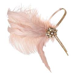 LIFKOME Stück Abschlussball Stirnband Flapper Zubehör Für Damen 20Er Jahre Stirnbänder Für Damen 1920Er Stirnband Flapper Stirnbänder Ausgefallene Stirnbänder Für Damen Vintage von LIFKOME