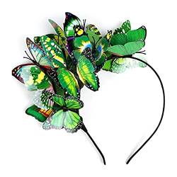 3D-Schmetterlings-Haarbänder, Stirnband, Party-Kopfschmuck, Garten, Geburtstag, Party, Haarschmuck, Haarschmuck von LIGSLN