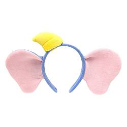 Elefantenohren Stirnband Cartoon Tier Haarband Make-up Waschen Gesicht Haarreifen schönes Kostüm Kopfschmuck Haarschmuck von LIGSLN