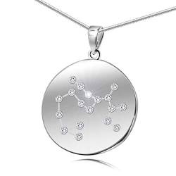 Damen Halskette Sterling-Silber 925 Swarovski Elements Sternzeichen-Anhänger Schütze längen-verstellbar Geschenkverpackung Geschenkideen für die Mama von LILLY MARIE