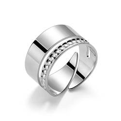 Damen Sterling Silber Ring Sterling-Silber 925 Verstellbare Größe Schmucketui Geschenke für Mama von LILLY MARIE