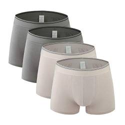 LIMILI 4 Teile/los männliche Baumwolle höschen sexy männer Boxer Shorts unterwäsche Mann Unterhosen-Verführen_5XL. von LIMILI