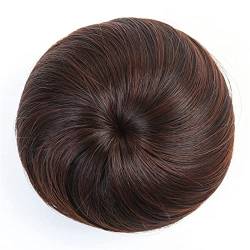 Synthetische Haarspange, Donut-Brötchen mit Kordelzug, Haarkamm, glattes Haar, Verlängerung, Stirnband, Perücke for Frauen (Color : 588-03) von LIMKOO
