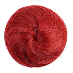 Synthetische Haarspange, Donut-Brötchen mit Kordelzug, Haarkamm, glattes Haar, Verlängerung, Stirnband, Perücke for Frauen (Color : 588-04) von LIMKOO