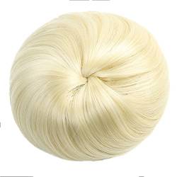 Synthetische Haarspange, Donut-Brötchen mit Kordelzug, Haarkamm, glattes Haar, Verlängerung, Stirnband, Perücke for Frauen (Color : 588-05) von LIMKOO