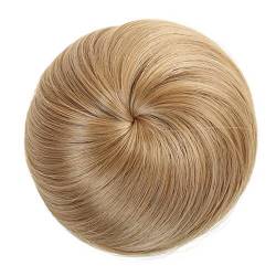 Synthetische Haarspange, Donut-Brötchen mit Kordelzug, Haarkamm, glattes Haar, Verlängerung, Stirnband, Perücke for Frauen (Color : 588-06) von LIMKOO