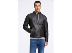 Lederjacke LINDBERGH Gr. M, schwarz (black) Herren Jacken Lederjacken von LINDBERGH