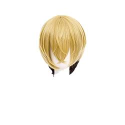 Anime Chifuyu Matsuno Short Wig Cosplay Heat Resistant Synthetic Hair Men Women Carnival Party Wig + Wig Cap von LINGCOS