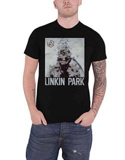 Linkin Park Living Things Männer T-Shirt schwarz S 100% Baumwolle Band-Merch, Bands von LINKIN PARK
