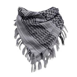 LIOOBO Military Cotton Scarf Square Breathable Arab Neck Shawl Scarf Palestine Scarf for Outdoor Travel von LIOOBO