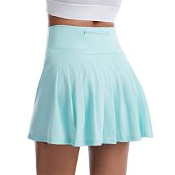 Damen Sport Rock mit Hose Sommerrock Minirock Sportrock Golfrock Tennis Golf Rock Sport Workout Running kurz von LIPIODOL