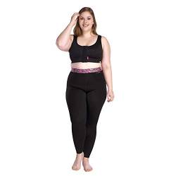 LIPOELASTIC Active Leggings mit medizinischer Kompression - Anti-Cellulite, Schwarz , XL von LIPOELASTIC