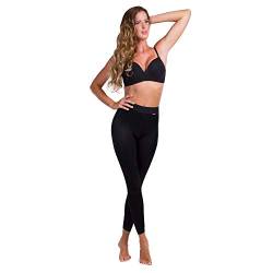 LIPOELASTIC TB Leggins Ohne Reißverschluss Schwarz XXL von LIPOELASTIC