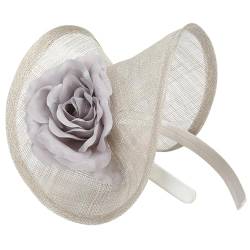 Vintage Fascinator Stirnband Für Damen Die Fotos Machen Netz Schleier Haarband 1920er Jahre Französisches Haarband Für Frauen Und Mädchen Netz Schleier Stirnband Grauer Braut Hochzeitsschleier von LIUASMUE