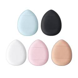 LIUZHIPENG 10 Stück Mini Finger Puff Foundation Puder Detail Make-up Schwamm Gesicht Zubehör Kosmetik Concealer Creme Make-up Mischung von LIUZHIPENG